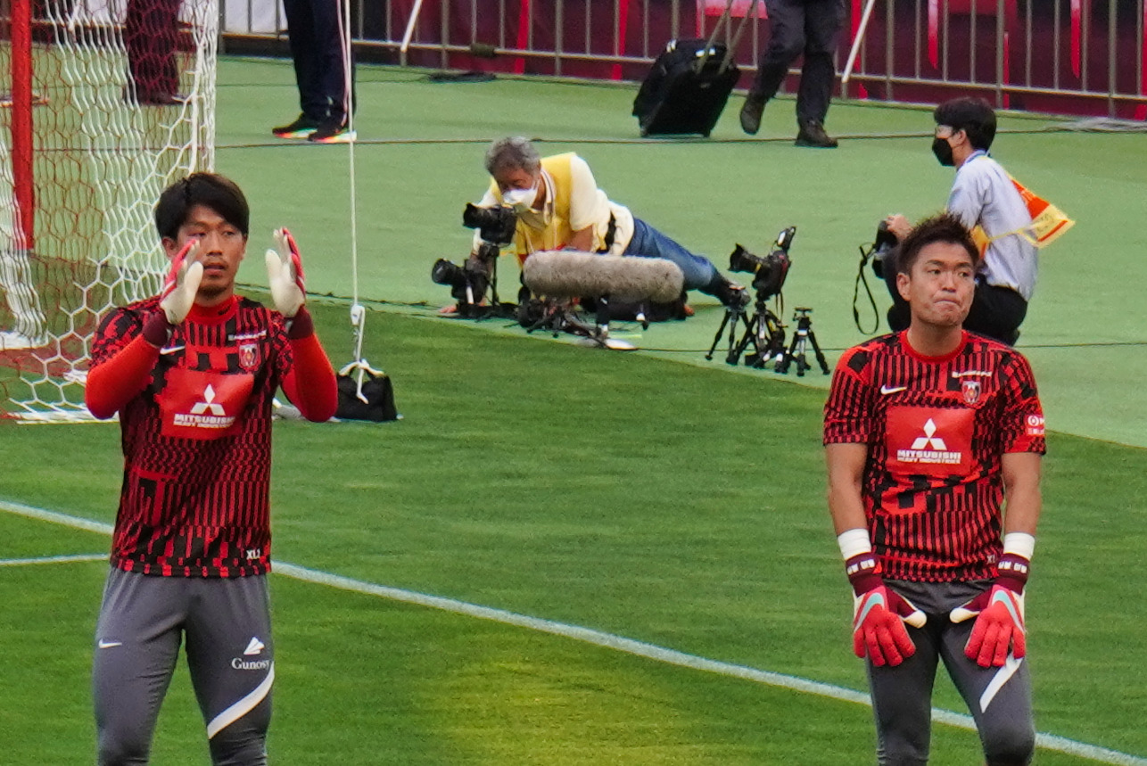 浦和レッズvsパリサンジェルマン（PSG）　西川選手